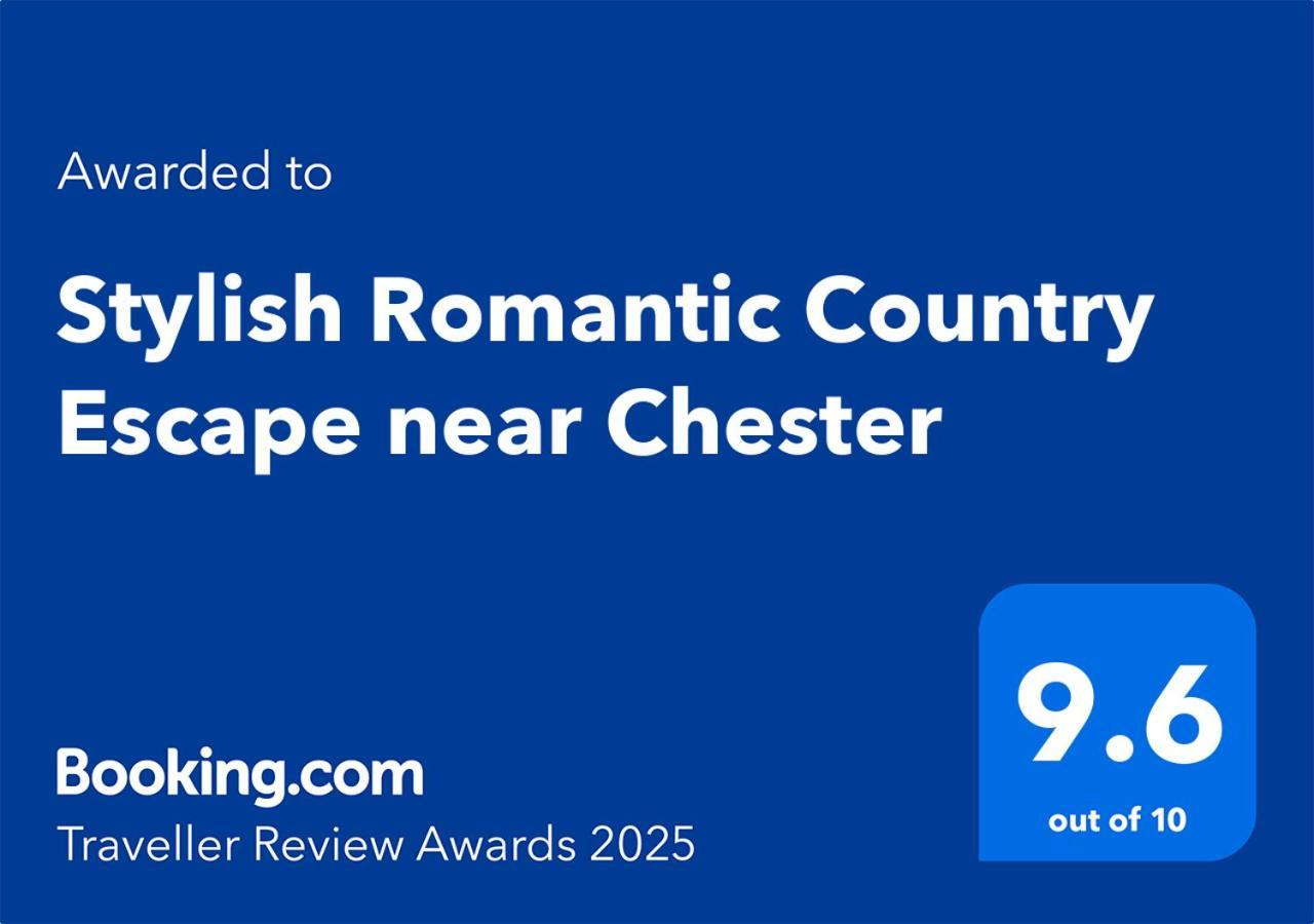 Stylish Romantic Country Escape Near Chester Christleton Ngoại thất bức ảnh